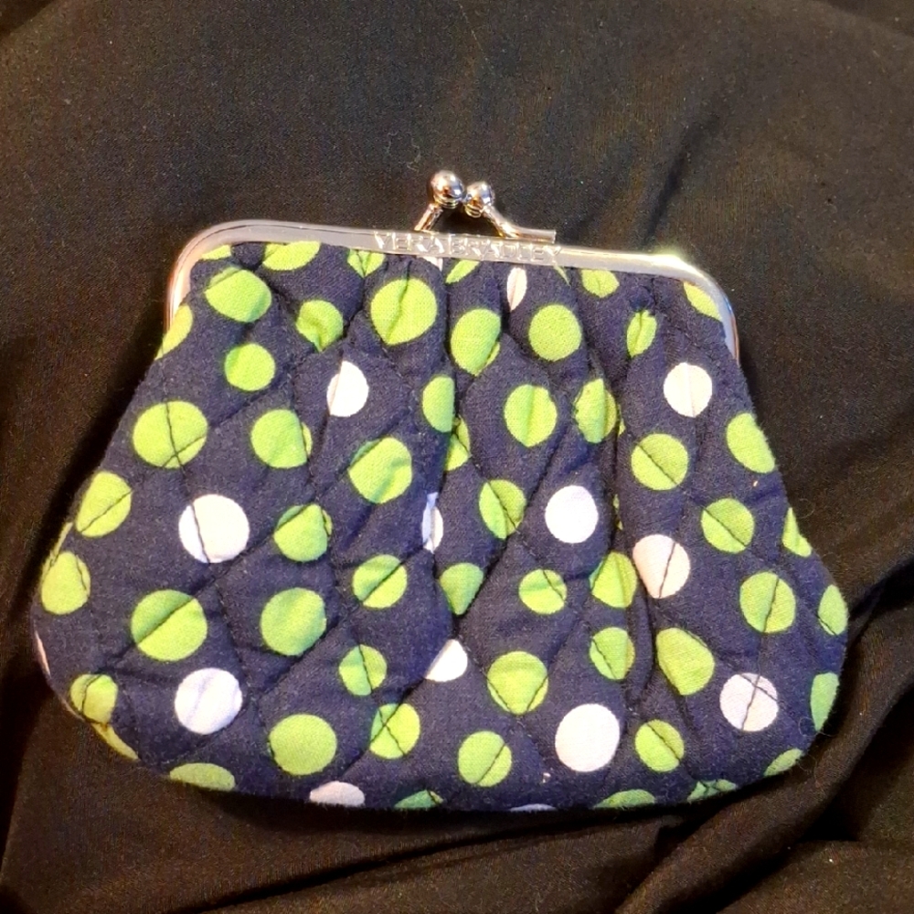 Polka Dot Clasp Coin Purse